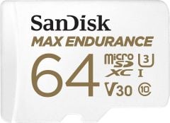 SanDisk Max Endurance 64GB 100/40MB/s microSDXC C10 V30 Hafıza Kartı SDSQQVR-064G-GN6IA