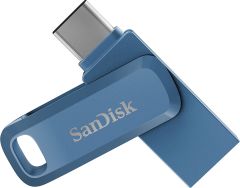 SanDisk Ultra Dual Drive Go 128GB SDDDC3-128G-G46NB USB & Type-C Flash Bellek Navy Blue