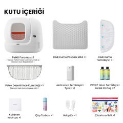 Petkit Pura Max Akıllı Kedi Tuvaleti (BEYAZ)
