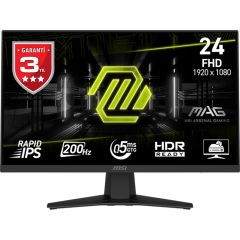 MSI MAG 244F 23.8 FHD RAPID IPS FLAT 200HZ 0.5MS FREESYNC GAMING MONITOR