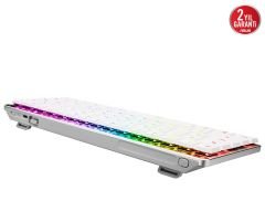 Asus ROG Falchion RX Low Profile SpeedNova Kablosuz Gaming Klavye Beyaz TR 90MP03EC-BKYA10