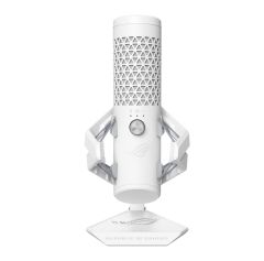 Asus ROG Carnyx Aura Sync RGB Profesyonel Kardiyoid Kondensatör Oyuncu Mikrofonu Beyaz 90YH03Z0-BAUA10