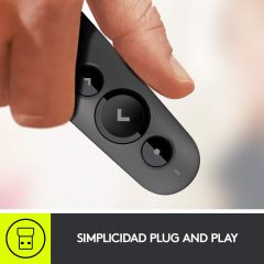Logitech R500S Kablosuz Sunum Kumandası - Grafit 910-005843