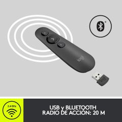 Logitech R500S Kablosuz Sunum Kumandası - Grafit 910-005843