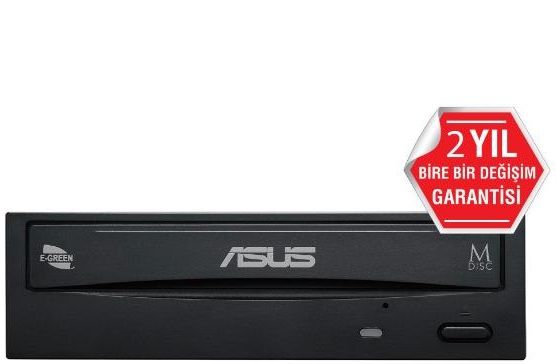 Asus DRW-24D5MT Extreme 24X SATA Siyah Optik Okuyucu (Kutusuz) 90DD01Y0-B10010