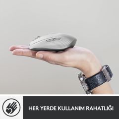 Logitech MX Anywhere 3 MAC için  Sessiz Kablosuz Mouse - Beyaz 910-005991