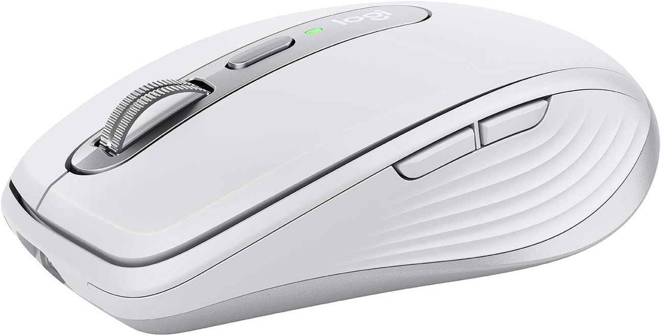 Logitech MX Anywhere 3 MAC için  Sessiz Kablosuz Mouse - Beyaz 910-005991