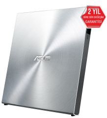 Asus ZENDRIVE-U5S SDRW-08U5S-U M-Disk Destekli Metal Kasa İnce USB Harici Optik Yazıcı Okuyucu Gümüş 90DD0112-M29000