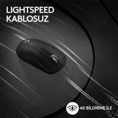 Logitech G PRO X Superlight 2 Lighspeed Kablosuz Oyuncu Mouse - Siyah 910-006631