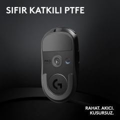 Logitech G PRO X Superlight 2 Lighspeed Kablosuz Oyuncu Mouse - Siyah 910-006631
