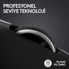 Logitech G PRO X Superlight 2 Lighspeed Kablosuz Oyuncu Mouse - Siyah 910-006631