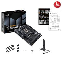 Asus TUF Gaming Z890-PLUS WIFI 9000mhz(OC) RGB M.2 1851p ATX Anakart 90MB1IQ0-M0EAY0
