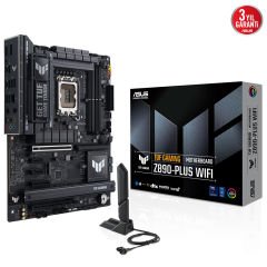 Asus TUF Gaming Z890-PLUS WIFI 9000mhz(OC) RGB M.2 1851p ATX Anakart 90MB1IQ0-M0EAY0