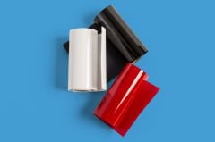 Cricut Everyday İron On Mini 9X61cm 3lü Paket Siyah Beyaz Kırmızı 2008621