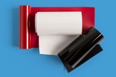 Cricut Everyday İron On Mini 9X61cm 3lü Paket Siyah Beyaz Kırmızı 2008621