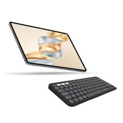 HONOR Pad X9A 8GB 256GB Wi-Fi 11.5 IPS Uzay Gri Tablet + Logitech Pebble Keys 2 K380s Bluetooth Klavye  920-011859