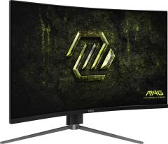 MSI 31.5'' MAG 325CQPF E18 2560x1440 (WQHD) CURVE RAPID VA 180HZ 0.5MS ADAPTIVE-SYNC GAMİNG MONİTÖR