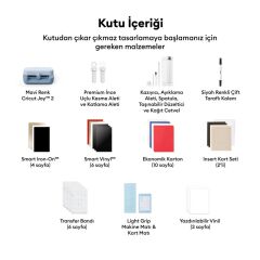 Cricut 2012185 Joy 2 Başlangiç Paketi̇ (Kesi̇ci̇ Maki̇ne + Sarf Malzemeleri̇ Paketi̇)