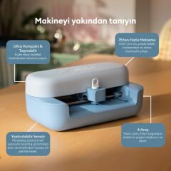 Cricut 2012185 Joy 2 Başlangiç Paketi̇ (Kesi̇ci̇ Maki̇ne + Sarf Malzemeleri̇ Paketi̇)