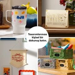 Cricut 2012185 Joy 2 Başlangiç Paketi̇ (Kesi̇ci̇ Maki̇ne + Sarf Malzemeleri̇ Paketi̇)