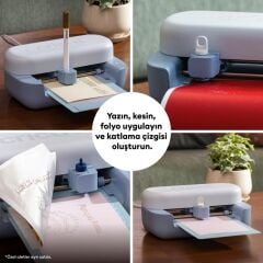 Cricut 2012185 Joy 2 Başlangiç Paketi̇ (Kesi̇ci̇ Maki̇ne + Sarf Malzemeleri̇ Paketi̇)