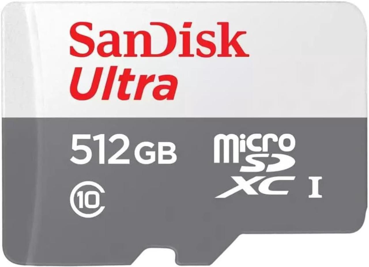 SanDisk Ultra 512GB 100MB/S microSDXC UHS-I Hafıza Kartı SDSQUNR-512G-GN3MN