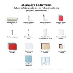 Cricut 2012405 Explore 5 Başlangiç Paketi̇ (Kesi̇ci̇ Maki̇ne + Sarf Malzemeler Paketi̇)