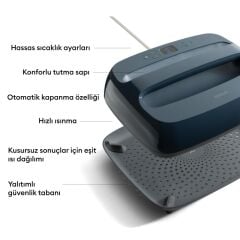 Cricut 2012594 Easypress Se 25x30 Cm Isıtıcı Mavi̇ + Easypress Matı