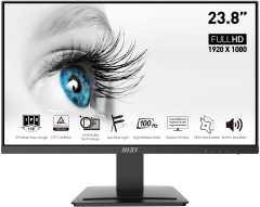 MSI PRO MP243X 24'' FHD IPS 100HZ 1MS FLAT ANTI-GLARE MONITOR