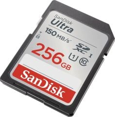 SanDisk Ultra 256GB 150MB/s SDHC/SDXC Class 10 UHS-I Hafıza Kartı SDSDUNC-256G-GN6IN