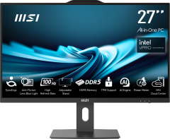 MSI PRO AP272P 14MQ-864EU 16GB DDR5 1TB SSD 27 FHD I7 14700  W11P AIO PC