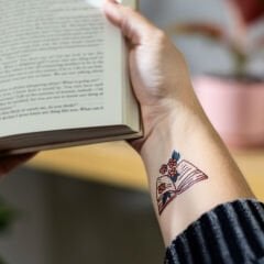 Cricut 2012791 Yazdirilabilir Geçici Dövme Kağidi Transparan A4 3 Sayfa