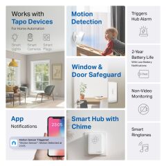 TP-Link Tapo T30 KIT Akıllı Güvenlik Sistemi