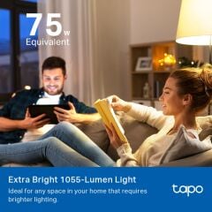TP-Link Tapo L535E Ayarlanabilir Işık Seviyeli Akıllı Wi-Fi Led Ampul (Tekli Paket)
