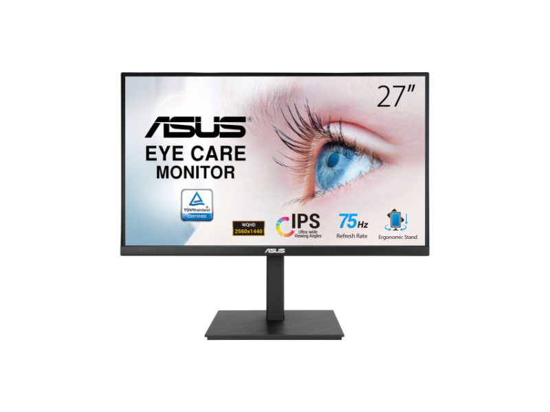 Asus VA27AQSB 27'' IPS FREESYNC 2560x1440 1ms 75HZ DP HDMI USB X2 Vesa Monitör 90LM06G0-B01170