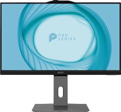 MSI PRO AP243TP 12M-079XTR I5-12400 8GB RAM 512GB SSD 23.8 FHD DOS MULTI-TOUCH SIYAH AIO PC