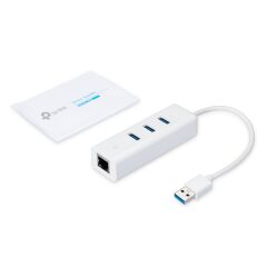 TP-Link UE330 USB 3.0 Gigabit Ağ Adaptörü İkisi Bir Arada USB Adaptör