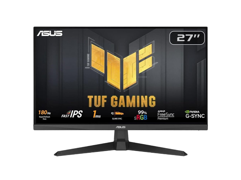 Asus TUF Gaming VG279Q3A 27 inç 180Hz 1ms Full HD Adaptive Sync IPS Gaming Monitör 90LM0990-B01170