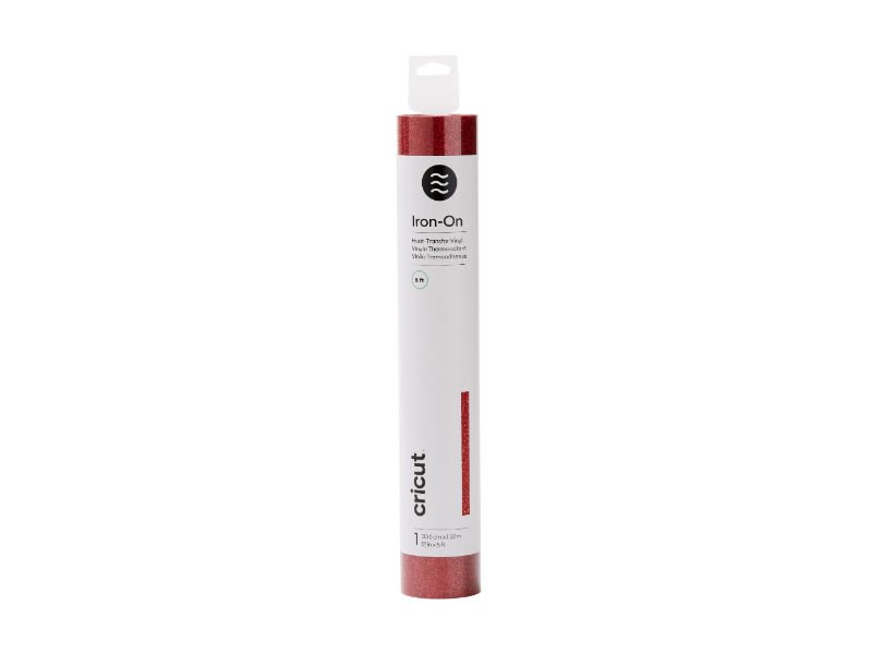 Cricut 2009352 Parlak Iron On 30.5CMX1.52CM Kırmızı