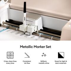 Cricut 2012168 Med Point Metallic Kalem Seti