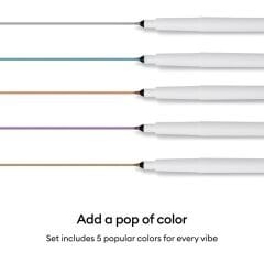Cricut 2012168 Med Point Metallic Kalem Seti