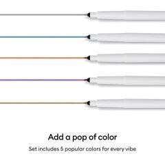 Cricut 2012168 Med Point Metallic Kalem Seti