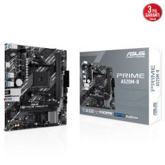 AMD A520 Ryzen AM4 micro-ATX Anakart, M.2 desteği, Realtek 1GB Ethernet, HDMI, SATA 6 GBPS 90MB1H60-M0EAY0