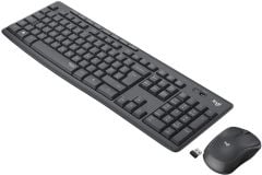 Logitech MK295 Kablosuz Sessiz Siyah Klavye Mouse Seti 920-009804
