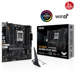 MB Asus TUF Gaming A620M-PLUS WIFI AMD A620 AM5 6400 2xMHz DDR5 M2 HDMI Usb 3.2 mATX 90MB1F00-M0EAY0
