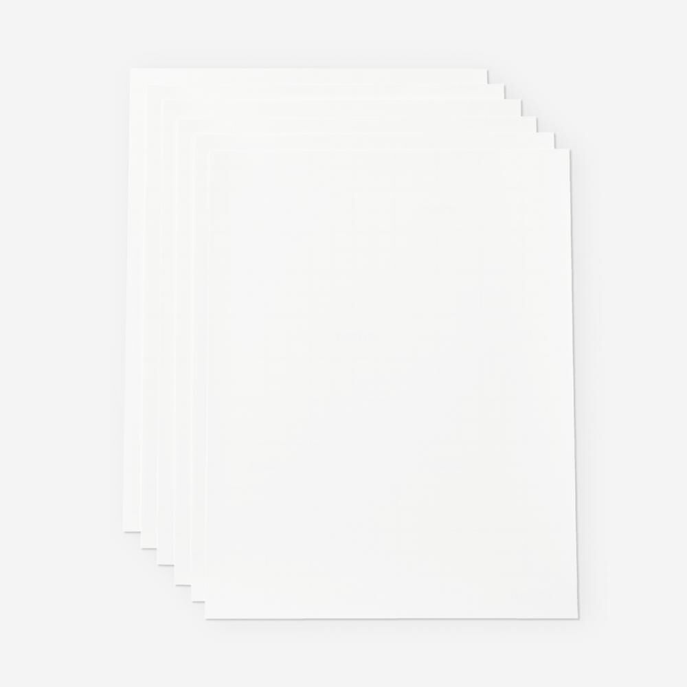 Cricut 2011884 Printable Vi̇ni̇l 21.5x28cm 12li̇ Paket Transparan