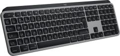Logitech Mx Keys Mac İçin Aydınlatmalı Tam Boyutlu Kablosuz İngilizce Q Klavye - Siyah 920-009558