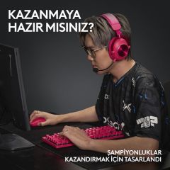 Logitech G PRO X Superlight 2 Lightspeed Kablosuz Oyuncu Mouse - Pembe 910-006798