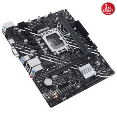 Asus PRIME H610M-K ARGB LGA1700 H610 DDR5 5600 HDMI + VGA 1xM.2 USB3.2 RGB mATX Anakart 90MB1G90-M0EAY0