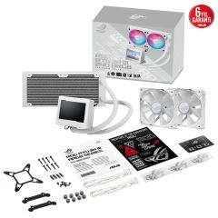 Asus Rog Ryujin III 240 Argb Oled 3.5'' LCD Aura Sync 2x120mm Radyatör AIO Beyaz Sıvı Soğutucu 90RC00K2-M0UAY0